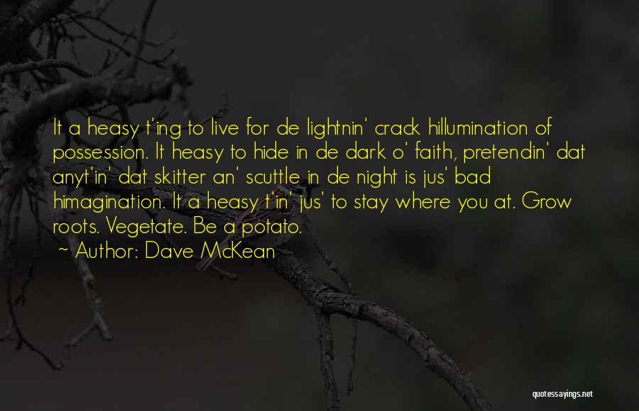 A Bad Night Quotes By Dave McKean