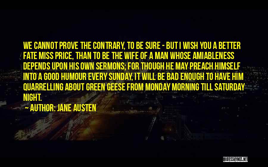 A Bad Night Quotes By Jane Austen