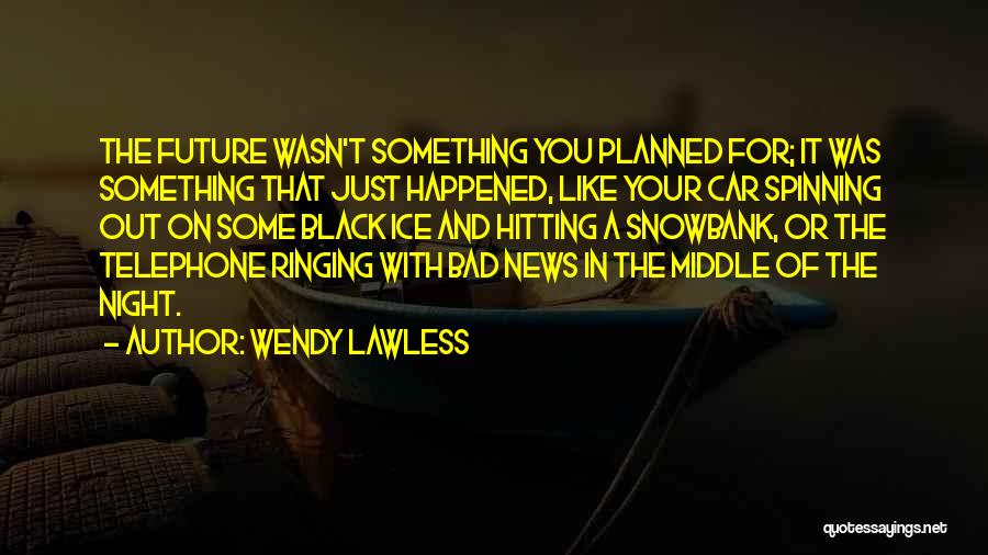 A Bad Night Quotes By Wendy Lawless