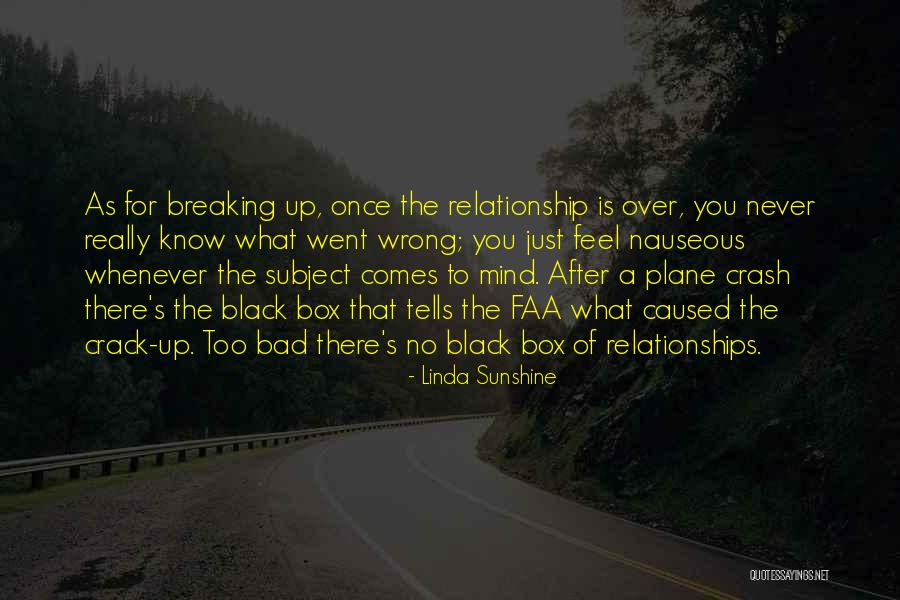 A Bad Relationship Quotes By Linda Sunshine