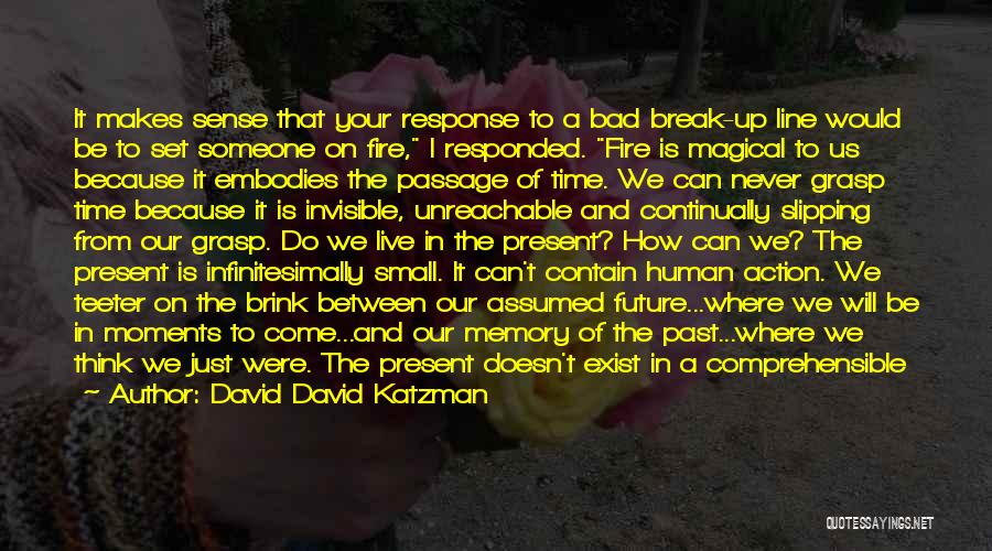 A Bad Time In Your Life Quotes By David David Katzman