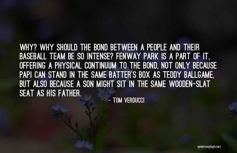 A Baseball Team Quotes By Tom Verducci A Baseball Team Quotes By Tom Verducci