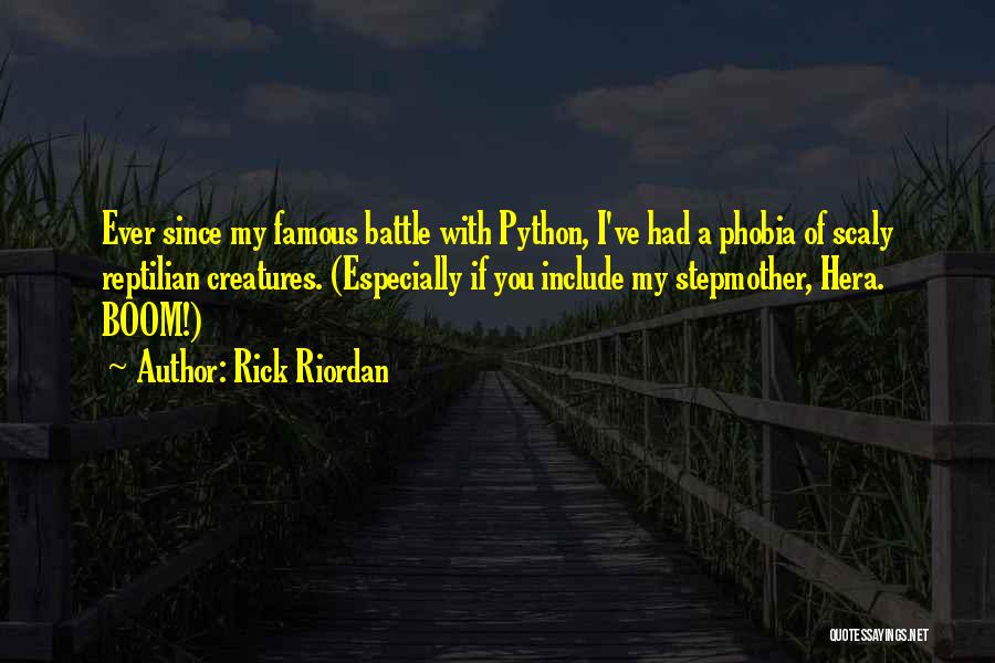 A Battle Quotes By Rick Riordan