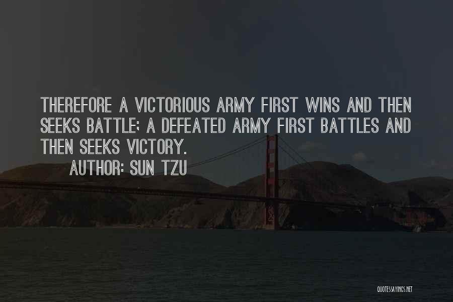 A Battle Quotes By Sun Tzu