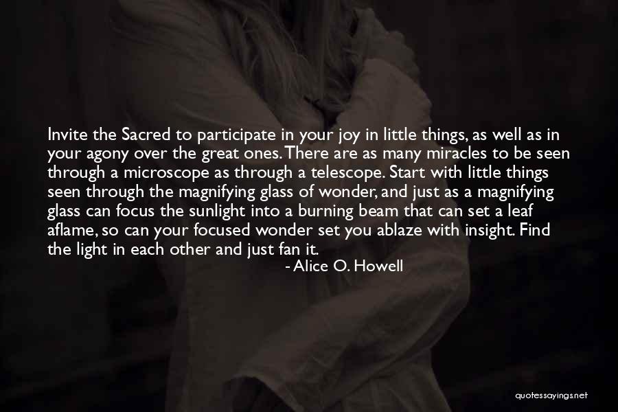 A Beam Of Light Quotes By Alice O. Howell A Beam Of Light Quotes By Alice O. Howell