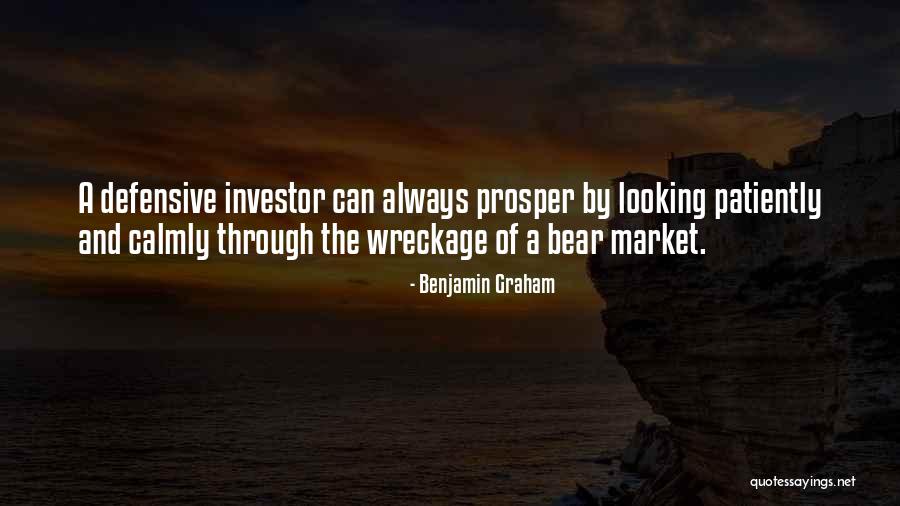 A Bear Market Quotes By Benjamin Graham A Bear Market Quotes By Benjamin Graham