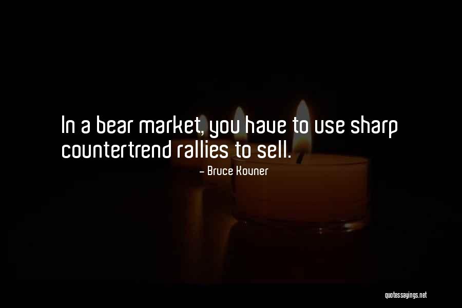 A Bear Market Quotes By Bruce Kovner A Bear Market Quotes By Bruce Kovner