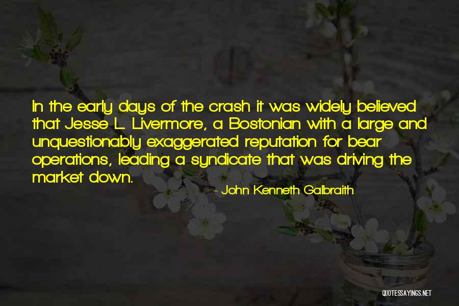 A Bear Market Quotes By John Kenneth Galbraith A Bear Market Quotes By John Kenneth Galbraith