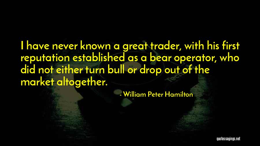 A Bear Market Quotes By William Peter Hamilton A Bear Market Quotes By William Peter Hamilton