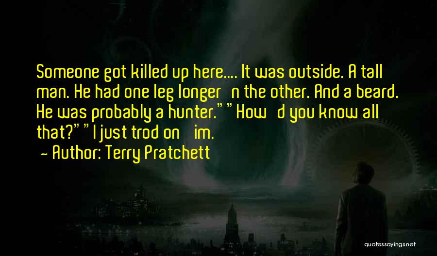 A Beard Quotes By Terry Pratchett