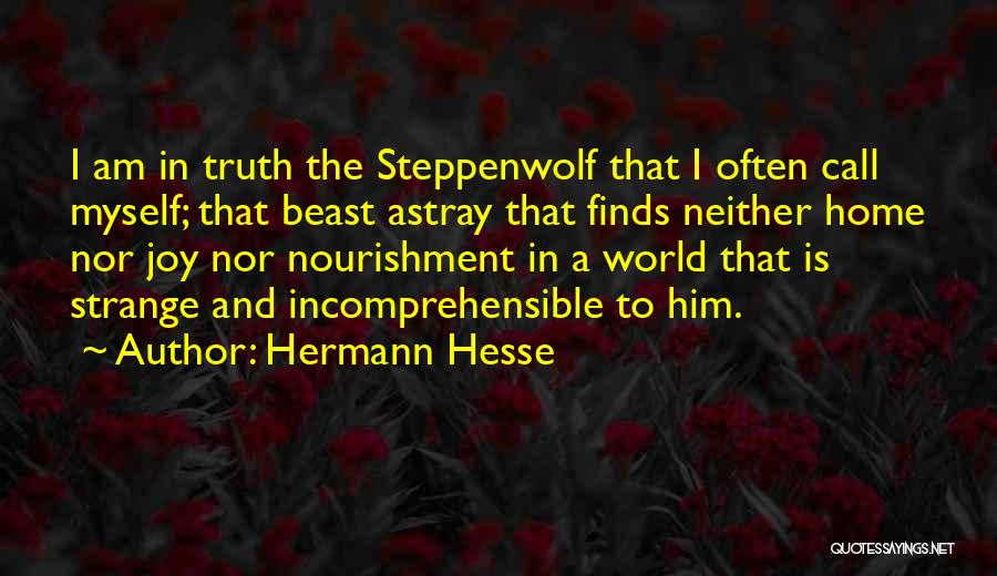 A Beast Quotes By Hermann Hesse