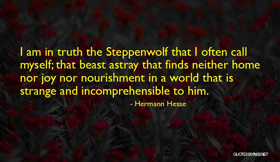 A Beast Quotes By Hermann Hesse