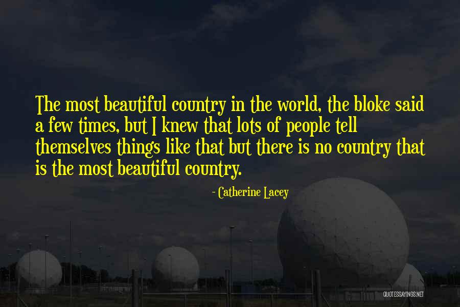 A Beautiful Country Quotes By Catherine Lacey