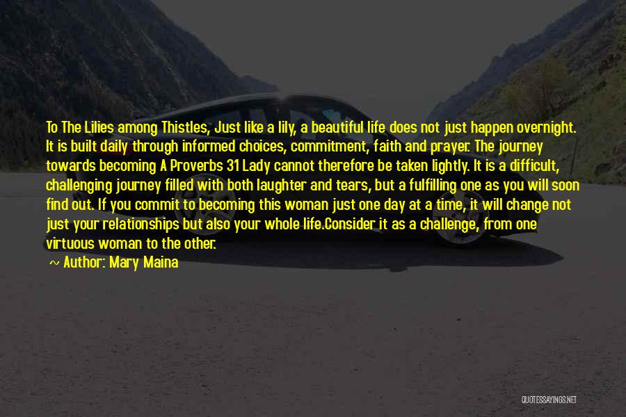 A Beautiful Day Quotes By Mary Maina