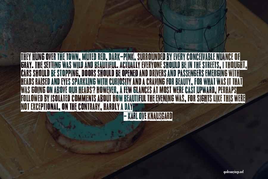 A Beautiful Evening Quotes By Karl Ove Knausgard A Beautiful Evening Quotes By Karl Ove Knausgard