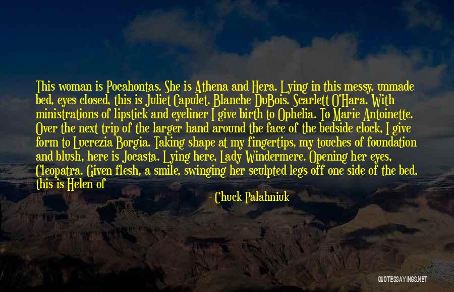 A Beautiful Eyes Quotes By Chuck Palahniuk