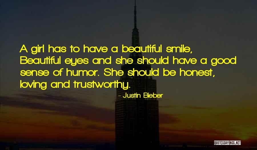 A Beautiful Eyes Quotes By Justin Bieber