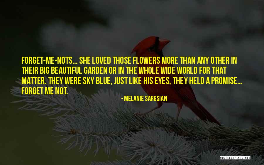 A Beautiful Eyes Quotes By Melanie Sargsian