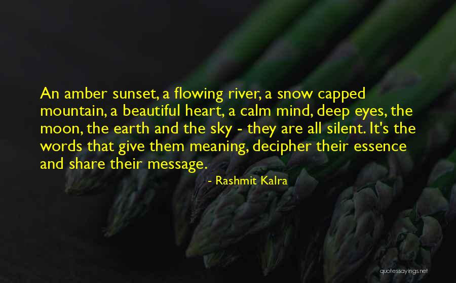 A Beautiful Eyes Quotes By Rashmit Kalra