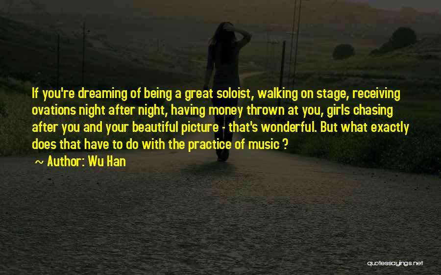 A Beautiful Girl Picture Quotes By Wu Han