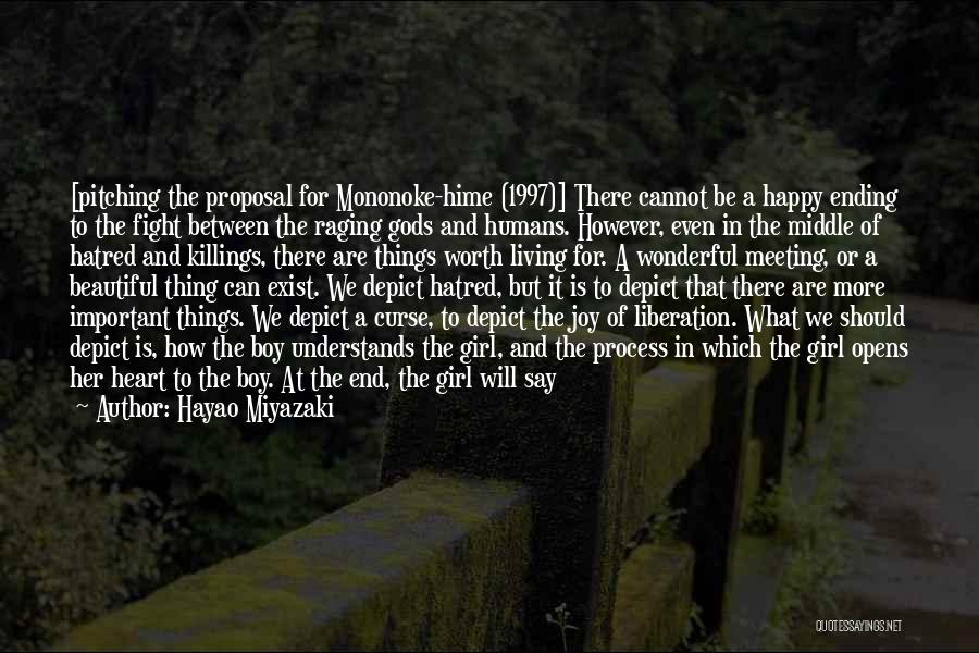 A Beautiful Girl You Love Quotes By Hayao Miyazaki A Beautiful Girl You Love Quotes By Hayao Miyazaki