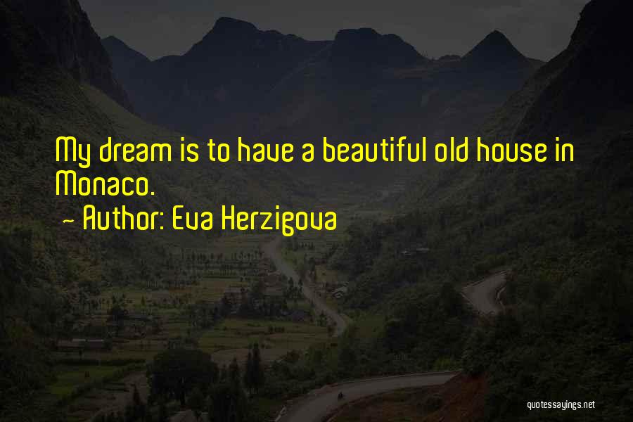 A Beautiful House Quotes By Eva Herzigova