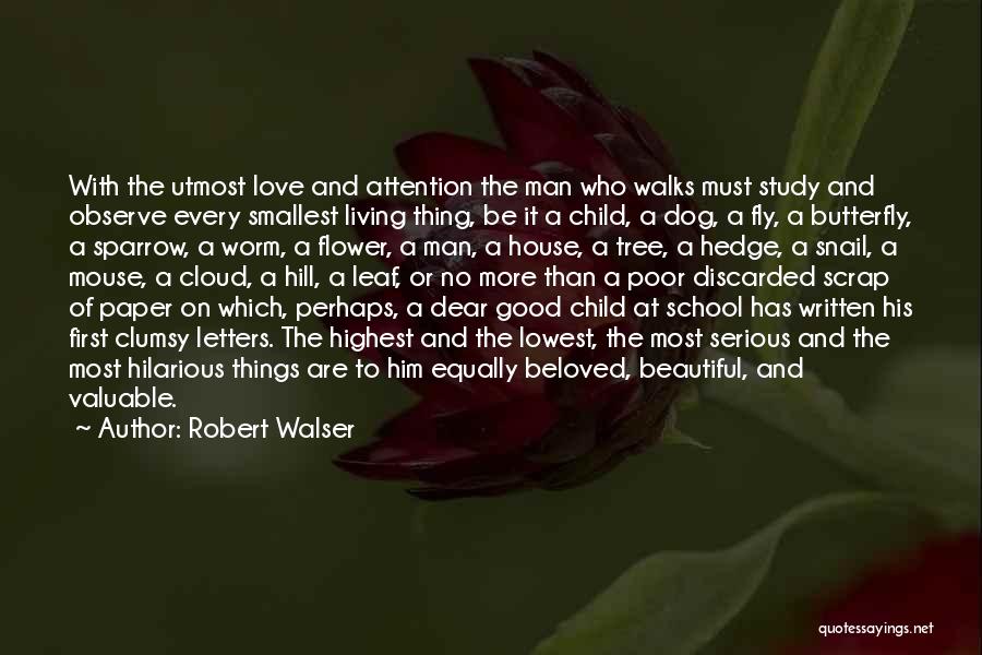 A Beautiful House Quotes By Robert Walser