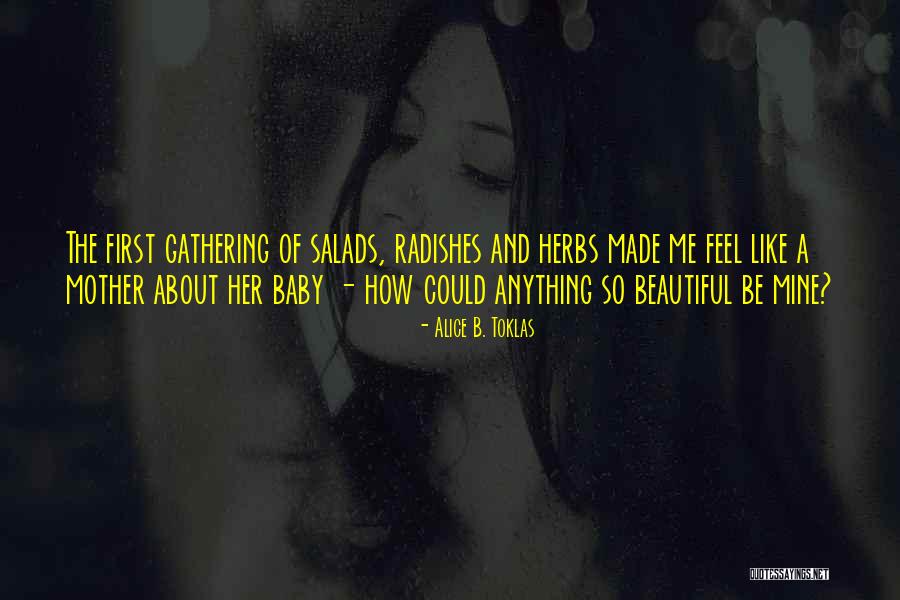 A Beautiful Mother Quotes By Alice B. Toklas A Beautiful Mother Quotes By Alice B. Toklas