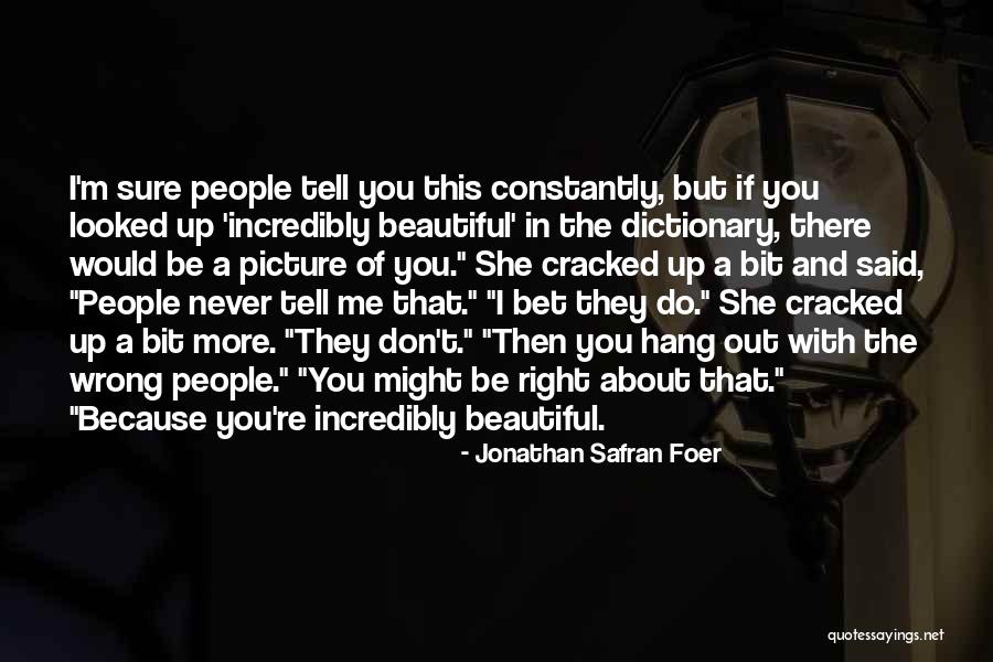 A Beautiful Picture Quotes By Jonathan Safran Foer A Beautiful Picture Quotes By Jonathan Safran Foer