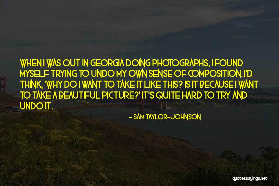 A Beautiful Picture Quotes By Sam Taylor-Johnson