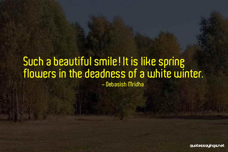 A Beautiful Smile Quotes By Debasish Mridha