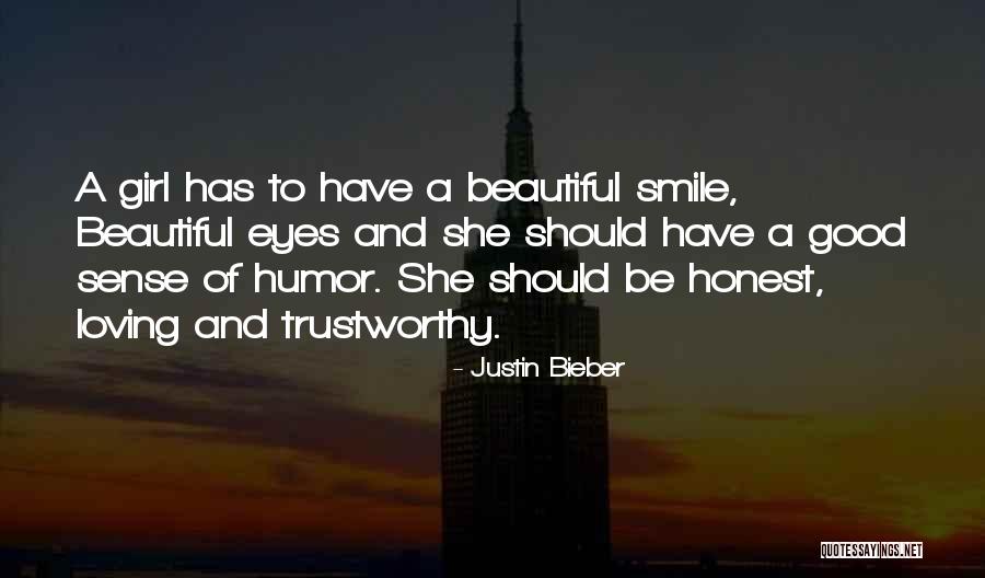 A Beautiful Smile Quotes By Justin Bieber