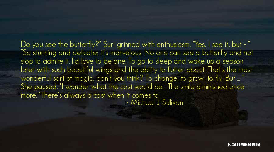 A Beautiful Smile Quotes By Michael J. Sullivan