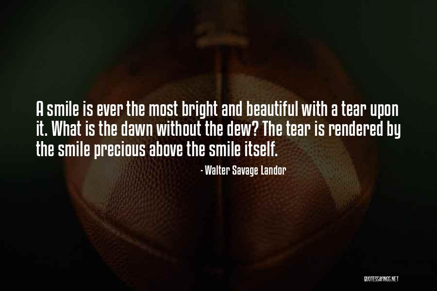 A Beautiful Smile Quotes By Walter Savage Landor