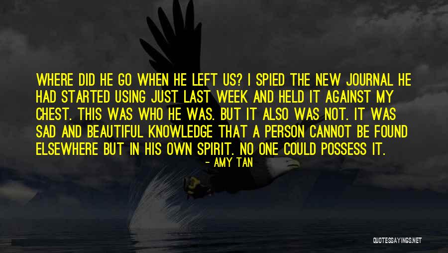 A Beautiful Spirit Quotes By Amy Tan A Beautiful Spirit Quotes By Amy Tan