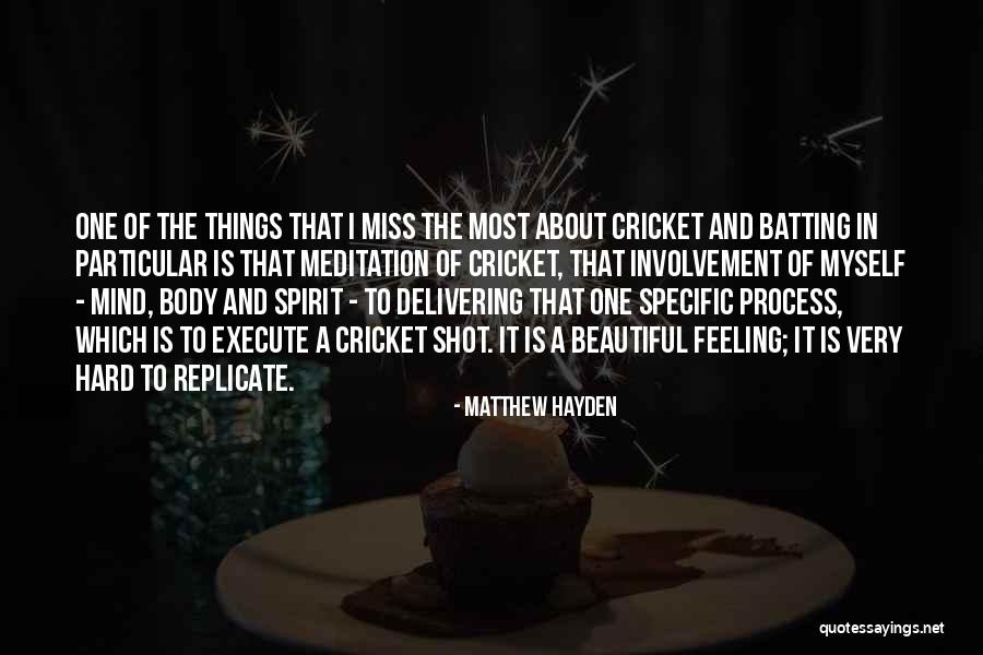 A Beautiful Spirit Quotes By Matthew Hayden A Beautiful Spirit Quotes By Matthew Hayden