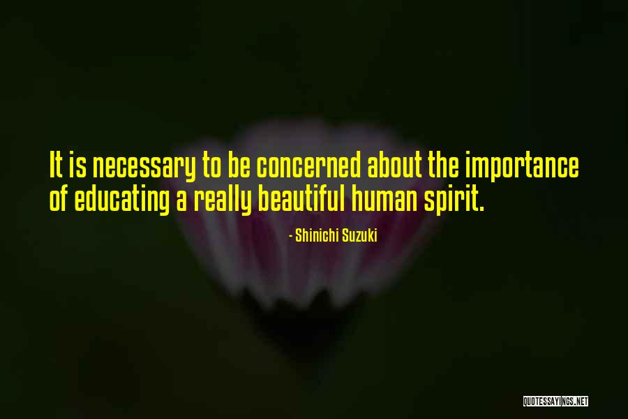 A Beautiful Spirit Quotes By Shinichi Suzuki A Beautiful Spirit Quotes By Shinichi Suzuki