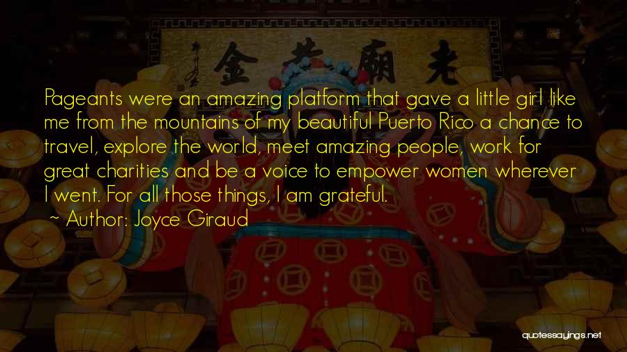 A Beautiful Voice Quotes By Joyce Giraud