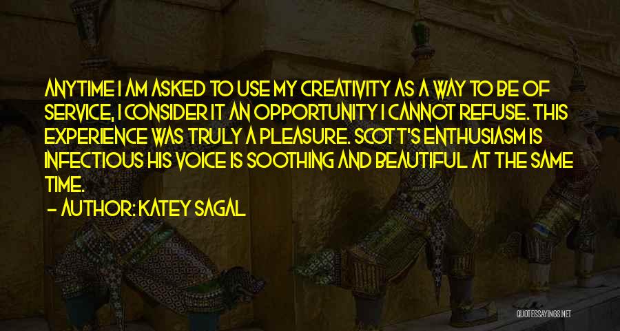A Beautiful Voice Quotes By Katey Sagal