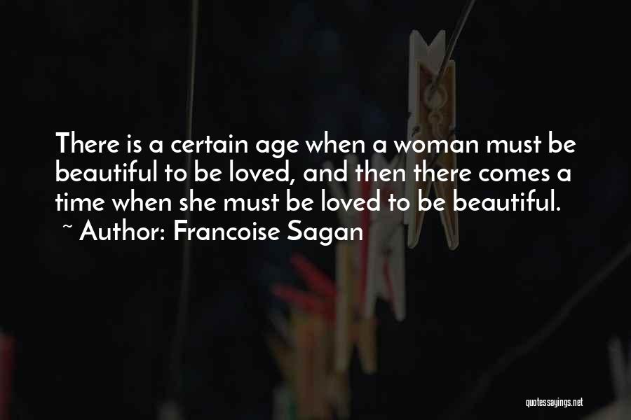 A Beautiful Woman Quotes By Francoise Sagan