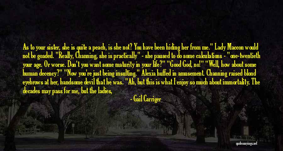 A Beautiful Young Lady Quotes By Gail Carriger