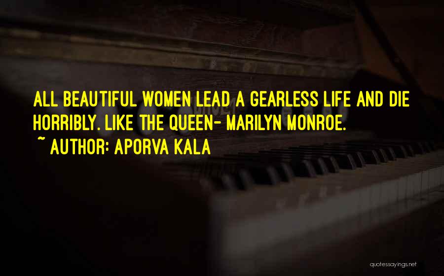 A Beauty Queen Quotes By Aporva Kala