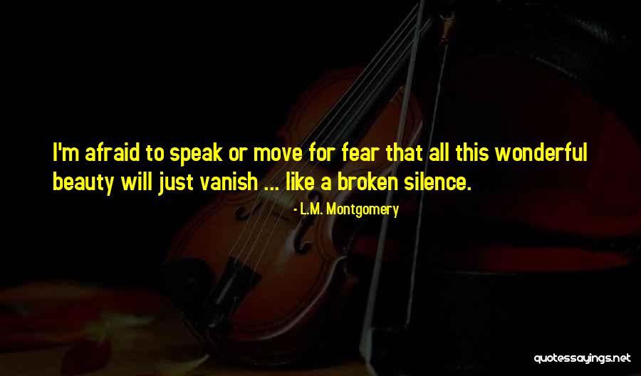 A Beauty Quotes By L.M. Montgomery A Beauty Quotes By L.M. Montgomery