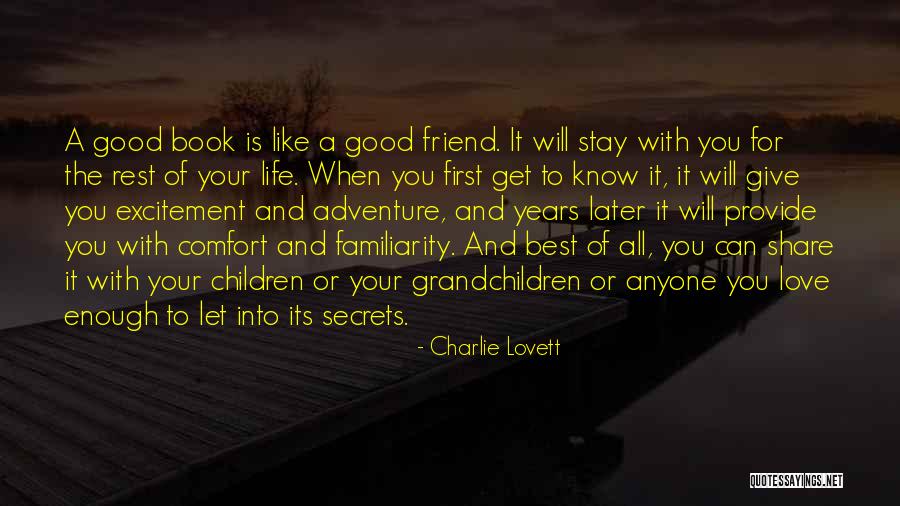 A Best Friend Like You Quotes By Charlie Lovett