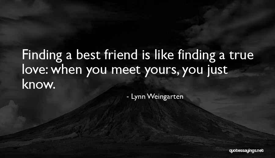 A Best Friend Like You Quotes By Lynn Weingarten