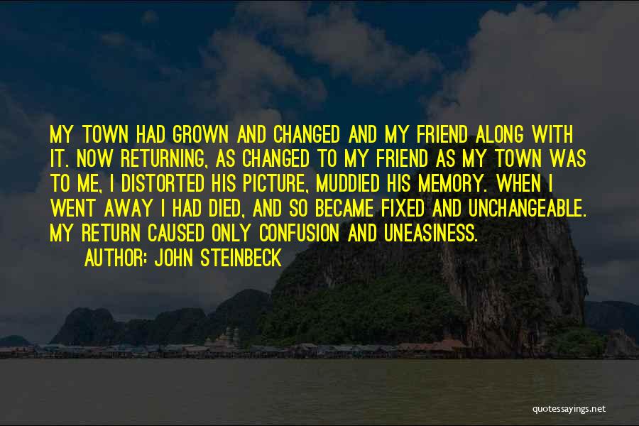 A Best Friend That Died Quotes By John Steinbeck