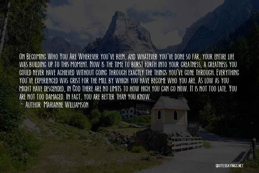 A Better Life Without You Quotes By Marianne Williamson