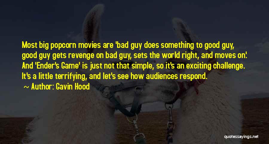 A Big Challenge Quotes By Gavin Hood