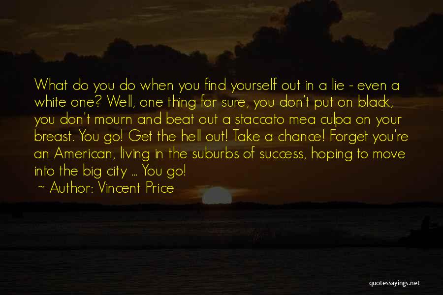 A Big City Quotes By Vincent Price