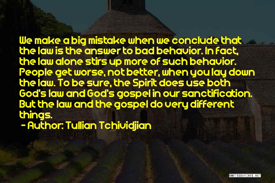 A Big Mistake Quotes By Tullian Tchividjian